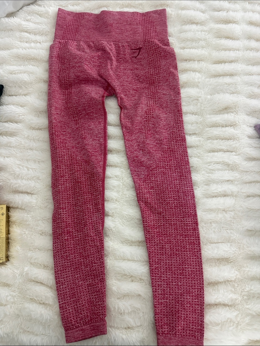 Gymshark Kids Rose Pink Seamless Leggings